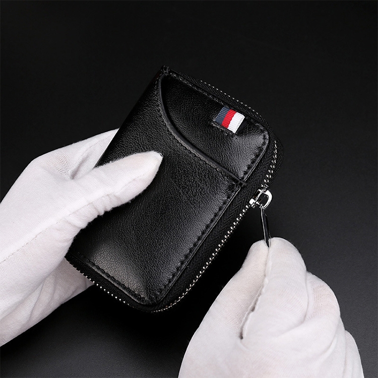 Secure Your Essentials with KB155 RFID Zipper Leather Cards Holder - Anti-magnetic, Spacious 10 Secure Your Essentials With Kb155 Rfid Zipper Leather Cards Holder - Anti-Magnetic, Spacious - Image 10