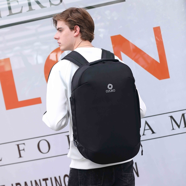 Ozuko 9216 Large Capacity Waterproof Business Travel Backpack - 20 Inch 9 Ozuko 9216 Large Capacity Waterproof Business Travel Backpack - 20 Inch - Image 9