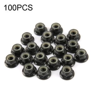 100 PCS iFlight M5 CW Aluminum Motor Nut for RC FPV Racing Drone, Self Lock Flange