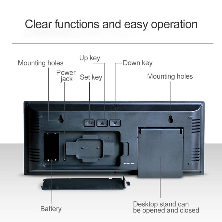 Summer Time Large Screen Wall Clock for Stylish Living Room Decor 3 Summer Time Large Screen Wall Clock For Stylish Living Room Decor - Image 3