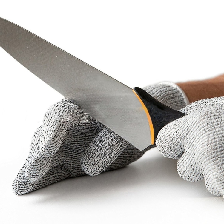 Cut-resistant Gardening Gloves L: 24cm HPPE 5-Level Anti-cut Safety Gloves 4 Cut-Resistant Gardening Gloves L: 24Cm Hppe 5-Level Anti-Cut Safety Gloves - Image 4
