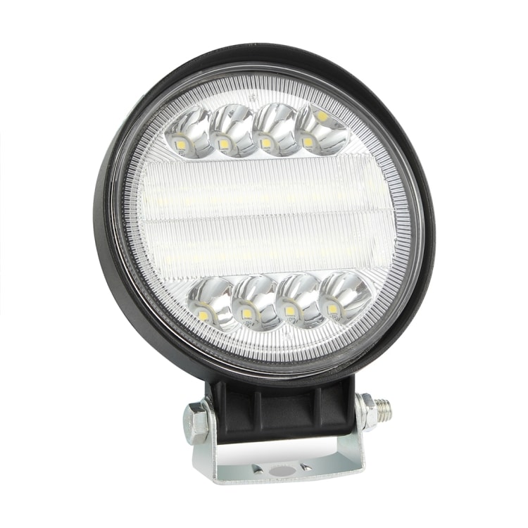 2 PCS 4" 15W White Light Waterproof Car SUV LED Work Lights, Spot/Flood, DC 9-30V 2 2 Pcs 4&Quot; 15W White Light Waterproof Car Suv Led Work Lights, Spot/Flood, Dc 9-30V - Image 2
