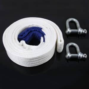 ZONGYUAN ZY-0220 Car 8 Ton Towing 2 Ton Lifting Rope Straps with Hooks