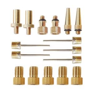 16-in-1 Inflator Adapter Set, French/US/UK Mouth Inflation Needles
