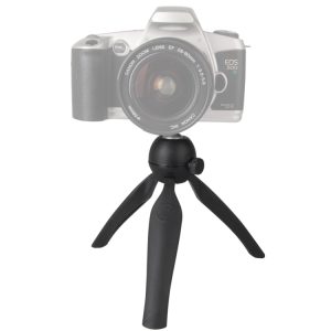 Versatile Mini Tripod Stand for Mobile Phones & Cameras - Hands-Free Convenience