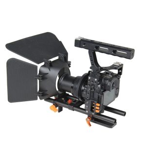 YELANGU YLG1105A A7 Camera Cage Set - Stabilizer, Follow Focus, Matte Box - Sony GH4 / A7S • A7RII - A7R4 Compatibile