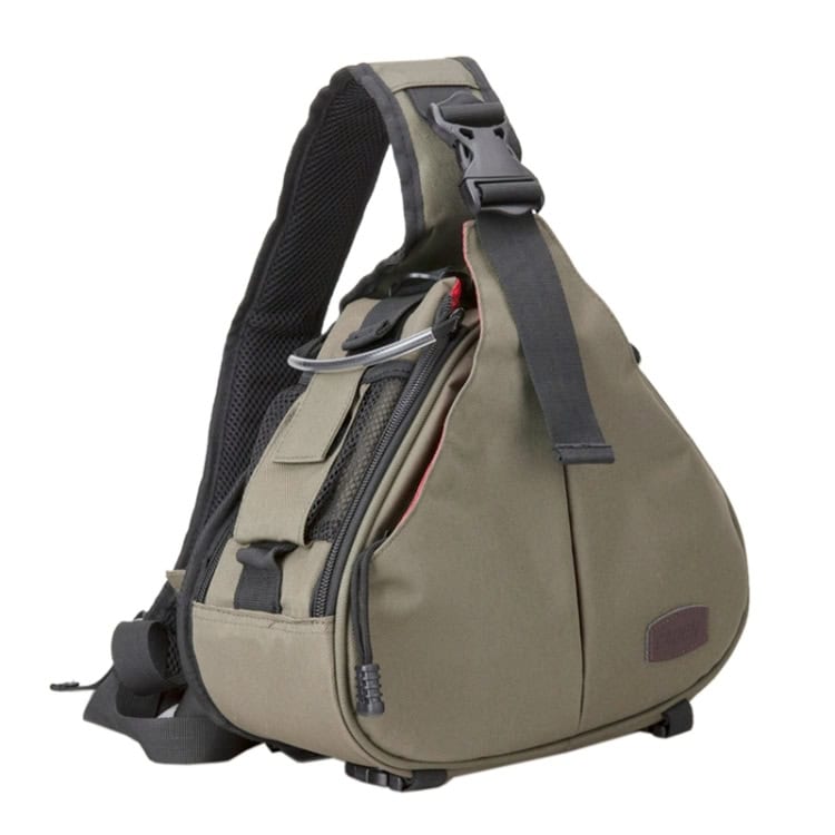 CADEN Triangle Tscope Camera Sling Bag with Rain Cover for Canon Nikon Sony K1 4 Caden Triangle Tscope Camera Sling Bag With Rain Cover For Canon Nikon Sony K1 - Image 4