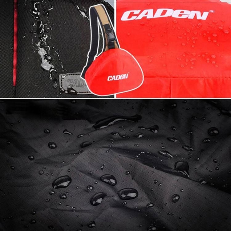 CADEN Triangle Tscope Camera Sling Bag with Rain Cover for Canon Nikon Sony K1 9 Caden Triangle Tscope Camera Sling Bag With Rain Cover For Canon Nikon Sony K1 - Image 9
