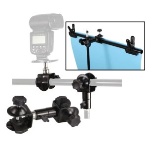 2-in-1 Camera Umbrella Holder for Light Stand, Tripod - Outdoor Photography