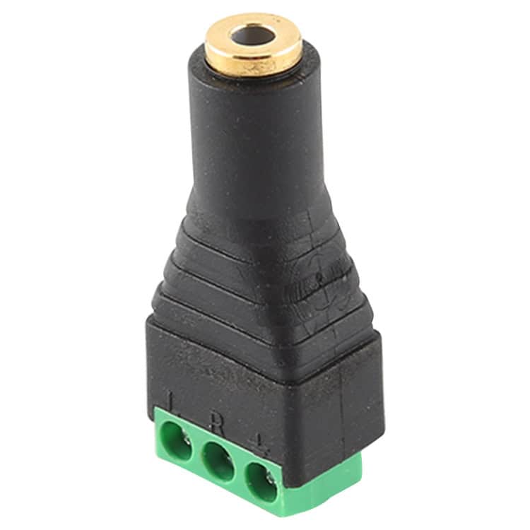3.5mm Female Plug Terminal Block Stereo Connector - Audio 3 Pin 4 3.5Mm Female Plug Terminal Block Stereo Connector - Audio 3 Pin - Image 4