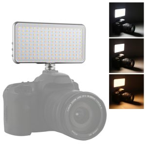 180 LEDs Pro Studio Light for Canon/Nikon DSLR Cameras, OLED Display, Cold Shoe