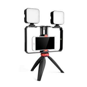 YELANGU PC203 Vlogging LED Selfie Light & Stabilizer Kit