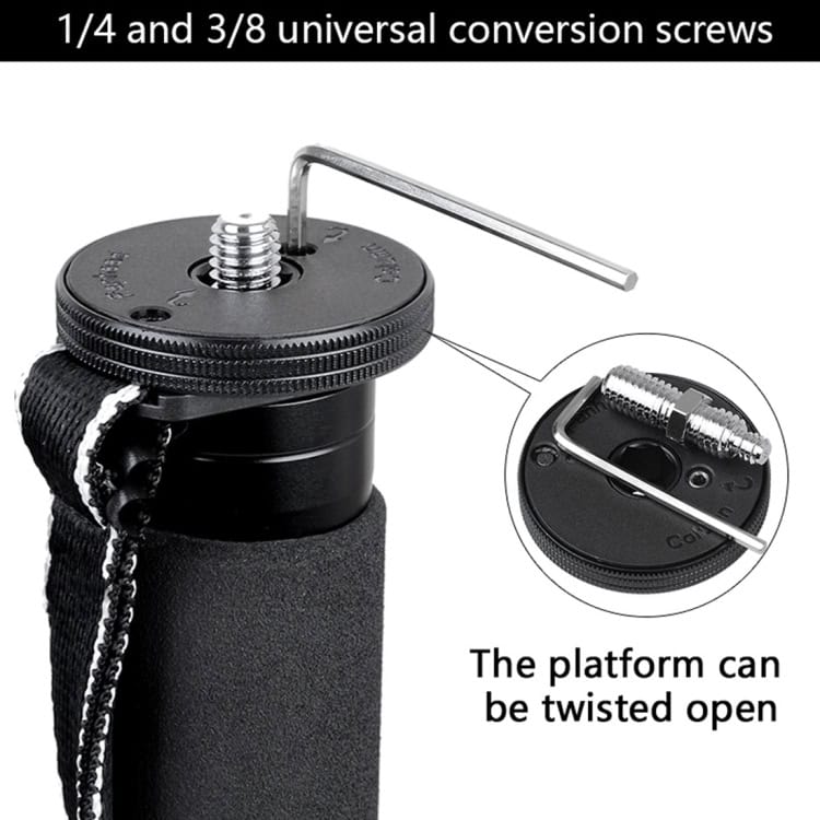 BEXIN Carbon Fiber Monopod: Portable DSLR Camera Holder for Outdoor Travel 5 Bexin Carbon Fiber Monopod: Portable Dslr Camera Holder For Outdoor Travel - Image 5