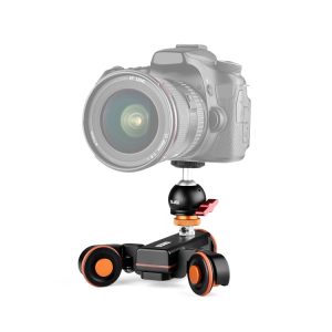 YELANGU L4X-BC Electric Track Slider Camera Wheel Dolly II - Smooth Video Production