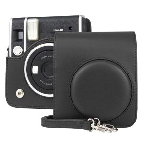 Fujifilm Instax Mini 40 Retro PU Leather Case with Strap