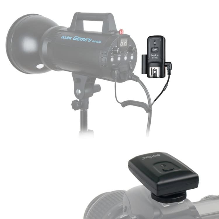 Godox CT-16 Wireless Flash Trigger Set - Reliable Lighting Control 6 Godox Ct-16 Wireless Flash Trigger Set - Reliable Lighting Control - Image 6