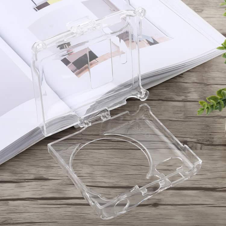 Crystal Clear Protective Case with Strap for FUJIFILM instax mini 90 5 Crystal Clear Protective Case With Strap For Fujifilm Instax Mini 90 - Image 5