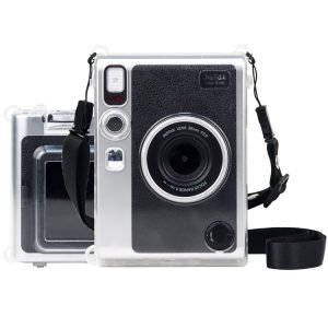 Crystal Clear Case with Strap for FUJIFILM Instax mini EVO