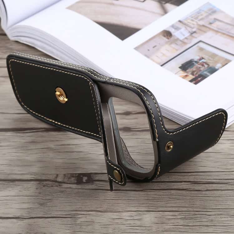 Canvas PU Leather Half Case Base for Canon 5D Mark IV / III - 1/4 inch Thread 5 Canvas Pu Leather Half Case Base For Canon 5D Mark Iv / Iii - 1/4 Inch Thread - Image 5