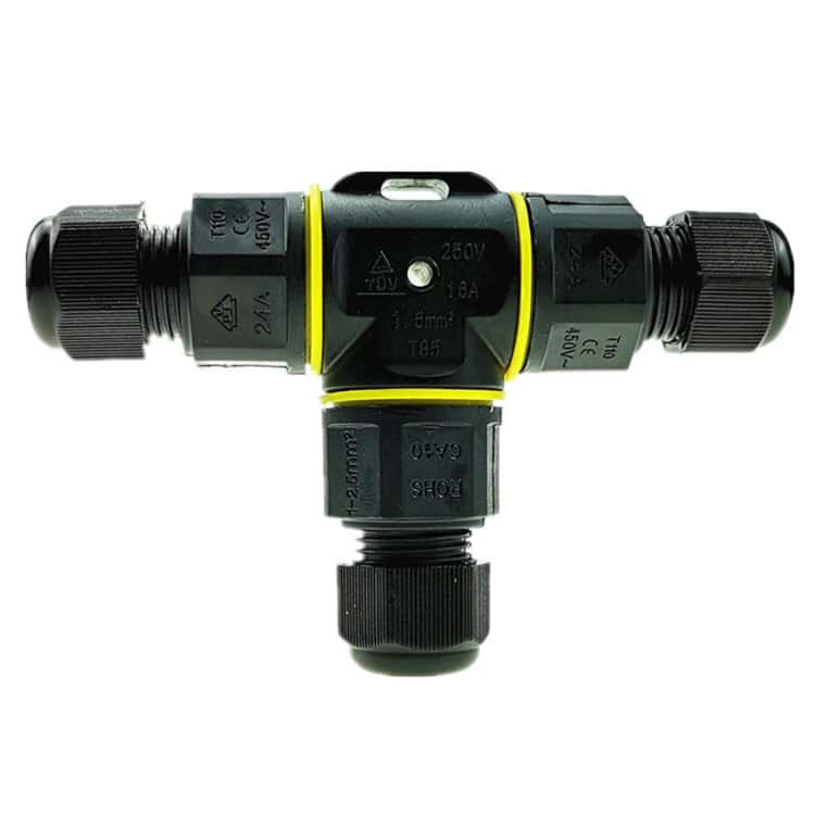 XYT21 Waterproof 3 Pin T-type Cable Connector - Secure Connectivity 2 High-Quality Industrial Electrical Connector With Waterproof And Corrosion-Resistant Design, Suitable For Tough Environments And Reliable Power Connections. Ideal For Manufacturing And Construction Applications.