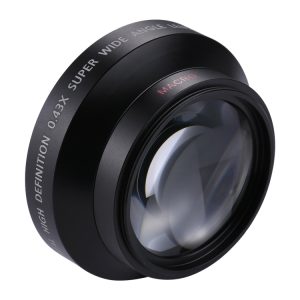 62mm 0.45X Super Wide Angle Lens with Macro for Expanded Photography