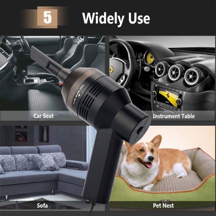 HK-6019D Portable USB Mini Vacuum Cleaner - Perfect for Home & Car Cleans 10 Hk-6019D Portable Usb Mini Vacuum Cleaner - Perfect For Home &Amp; Car Cleans - Image 10