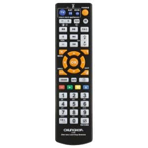 Chunghop L336 Smart Universal Remote - Learn All-in-One TV/CBL/DVD Functions