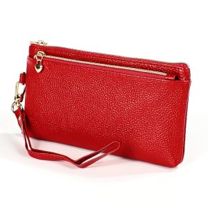 Elegant Genuine Leather Key Case with Coin Purse - Stylish & Functional • Perfect for Ladies