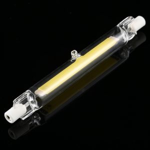 Ultra Bright COB LED Bulb: Glass Tube Spotlight, Halogen Lamp Replacement