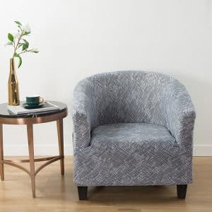 Easy Fit Half-Moon Printed Sofa Cover - Stretchable & Stylish