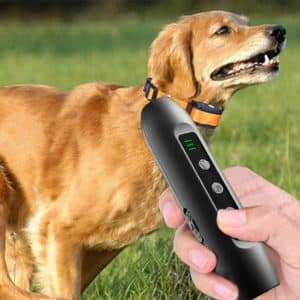 Tsattine N10 Ultrasonic Dog Repeller - LED Display & Flashlight Combo