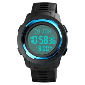 SKMEI 1729 Qibla LED Watch: Multifunctional & Luminous Display