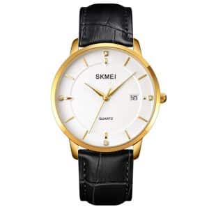 SKMEI 1801 Men's Quartz Calendar Watch: Everyday Elegance in Chic Design