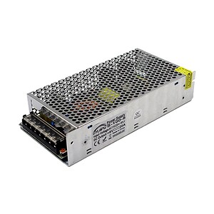 High-quality power supply unit for electronic projects and industrial use, featuring durable metal casing and versatile voltage options.