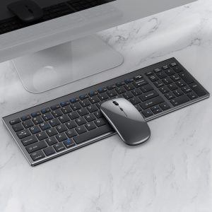 Wireless Bluetooth Keyboard Mouse Set - 109 Three-mode. Convenient & Versatile!