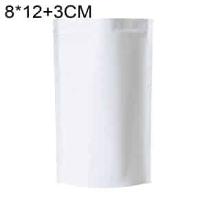 100-Piece Matte Aluminum Foil Pouch Set for Snacks