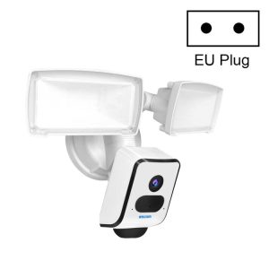High-quality security camera with EU plug, motion detection, and night vision for home or business surveillance, compatible with Syndmart security systems.