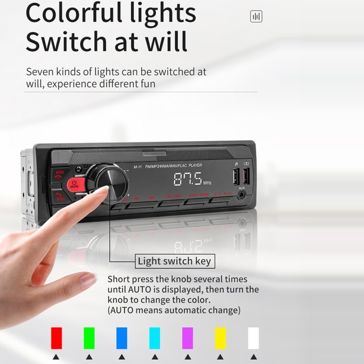M11 Bluetooth MP3 Player: Phone Interconnection, FM Radio, TF Card Slot 4 M11 Bluetooth Mp3 Player: Phone Interconnection, Fm Radio, Tf Card Slot - Image 4