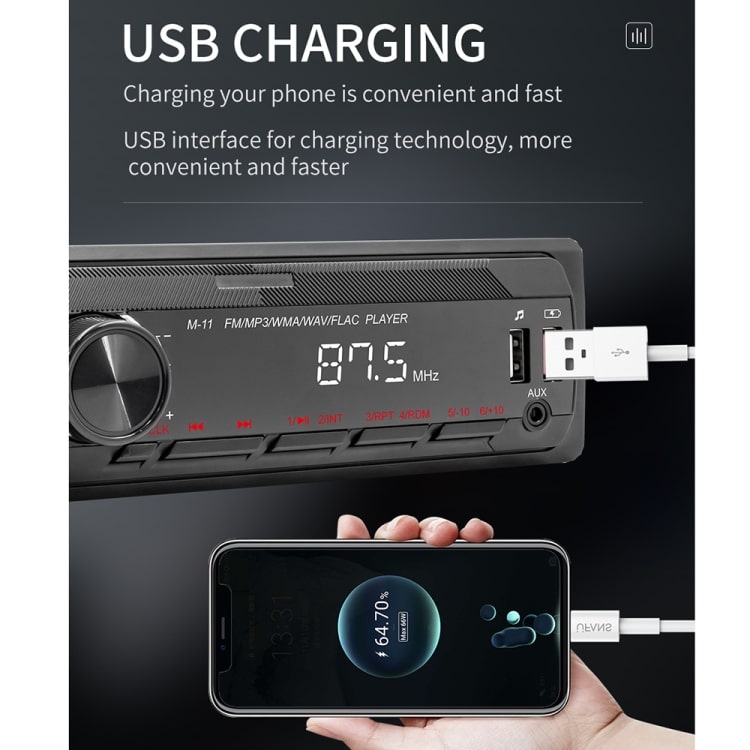 M11 Bluetooth MP3 Player: Phone Interconnection, FM Radio, TF Card Slot 5 M11 Bluetooth Mp3 Player: Phone Interconnection, Fm Radio, Tf Card Slot - Image 5