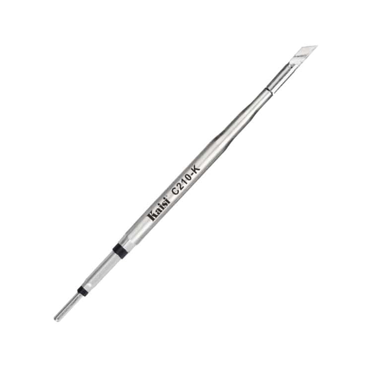 Kaisi KS-210 Soldering Iron Head for Precision Work - Trustworthy Quality 1 Precision Soldering Iron Tip For Electronics Soldering And Repair, Compatible With Karlis C210-K Model, Durable And Heat-Resistant For Professional And Diy Use.