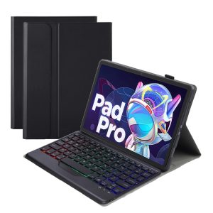 AM18-BS Tri-color Backlight Bluetooth Keyboard Leather Case