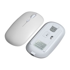 Wireless Dual Mode Mouse: Bluetooth 2.4G, 1600dpi - Smooth & Efficient Navigation