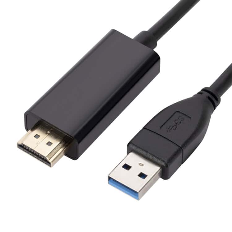 USB3.0 to HDMI Cable, 1.8m Length - Boost Multimedia Enjoyment! 1 Usb3.0 To Hdmi Cable, 1.8M Length - Boost Multimedia Enjoyment!