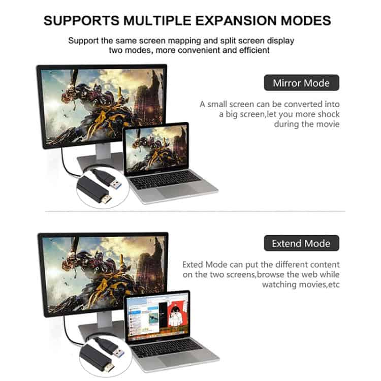 USB3.0 to HDMI Cable, 1.8m Length - Boost Multimedia Enjoyment! 5 Usb3.0 To Hdmi Cable, 1.8M Length - Boost Multimedia Enjoyment! - Image 5