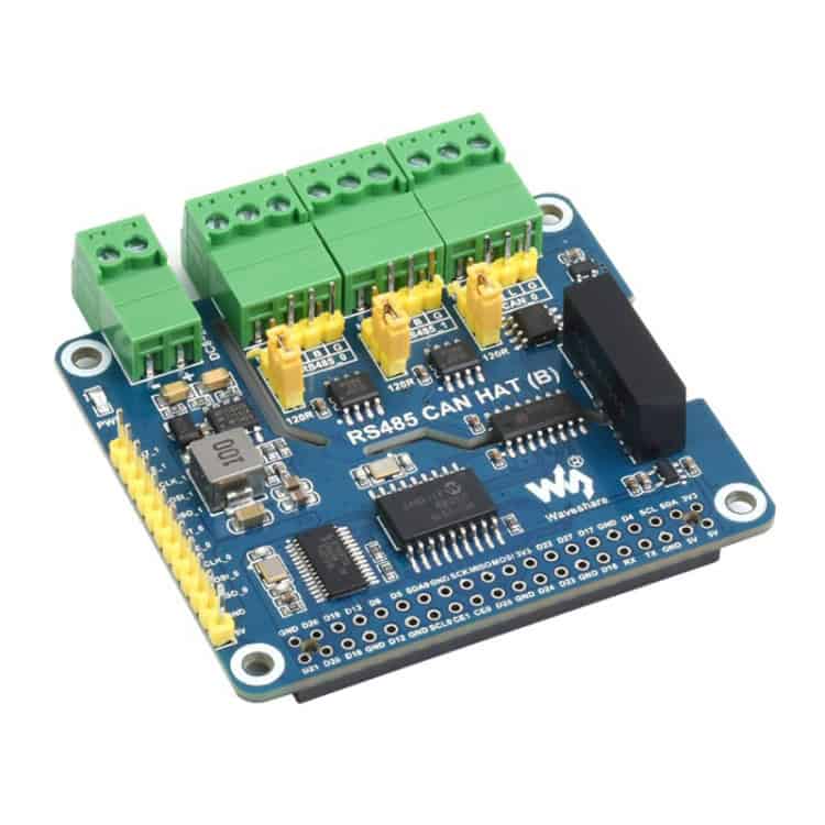 Waveshare RS485 CAN HAT for Raspberry Pi - Enhanced Communication Expansion 1 Waveshare Rs485 Can Hat For Raspberry Pi - Enhanced Communication Expansion
