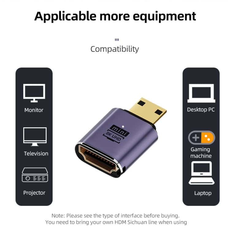 Ultimate 8K HDMI 2.1 to Micro HDMI Adapter - High-Quality Video & Audio Transmission 5 Ultimate 8K Hdmi 2.1 To Micro Hdmi Adapter - High-Quality Video &Amp; Audio Transmission - Image 5