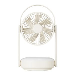 Portable Outdoor USB Air Cooling Fan with LED Night Lamp - Stay Cool Anywhere!