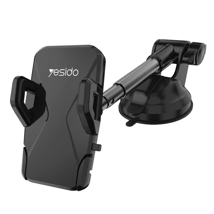 Yesido C40 Car Foldable 360° Auto Clip Phone Holder - Hands-Free Solution 2 Yesido C40 Car Foldable 360° Auto Clip Phone Holder - Hands-Free Solution - Image 2