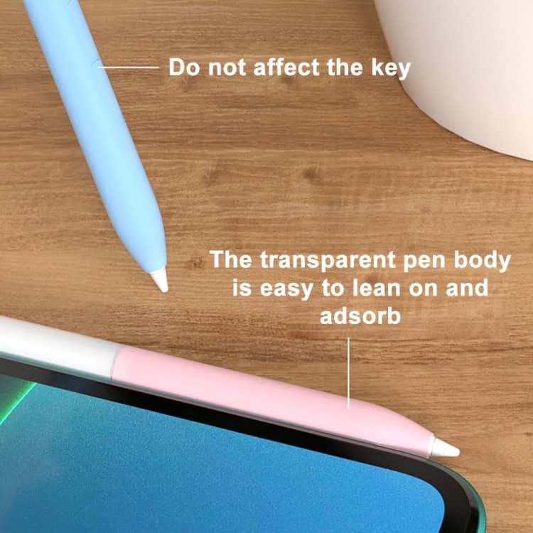 Translucent Silicone Protective Jelly-Style Pen Case 6 Translucent Silicone Protective Jelly-Style Pen Case - Image 6