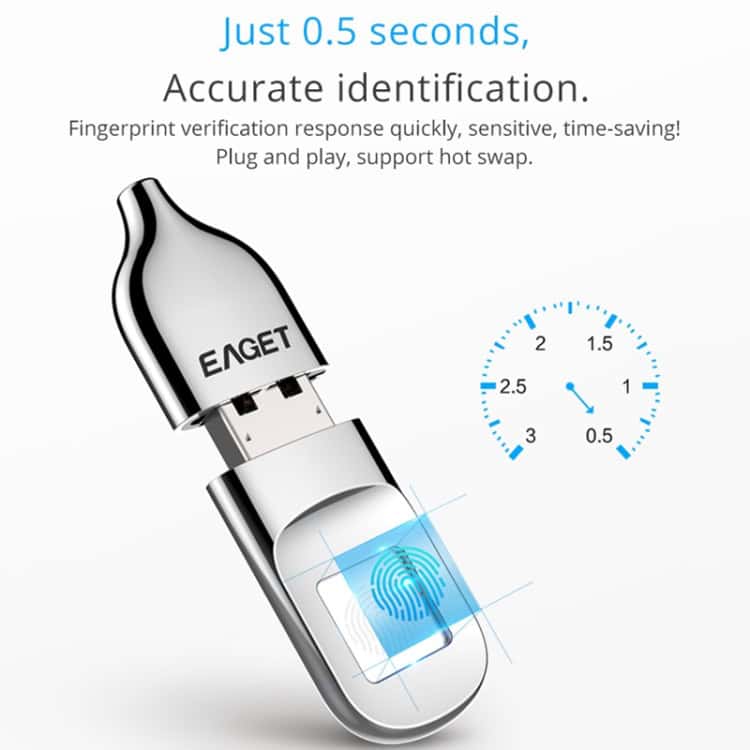 Secure Data Transfer: USB 2.0 Flash Drive with Fingerprint ID Protection 9 Fingerprint Scanner Usb Flash Drive, Biometric Security, Fast Identification, Data Protection, Portable Storage Device, Secured File Transfer.